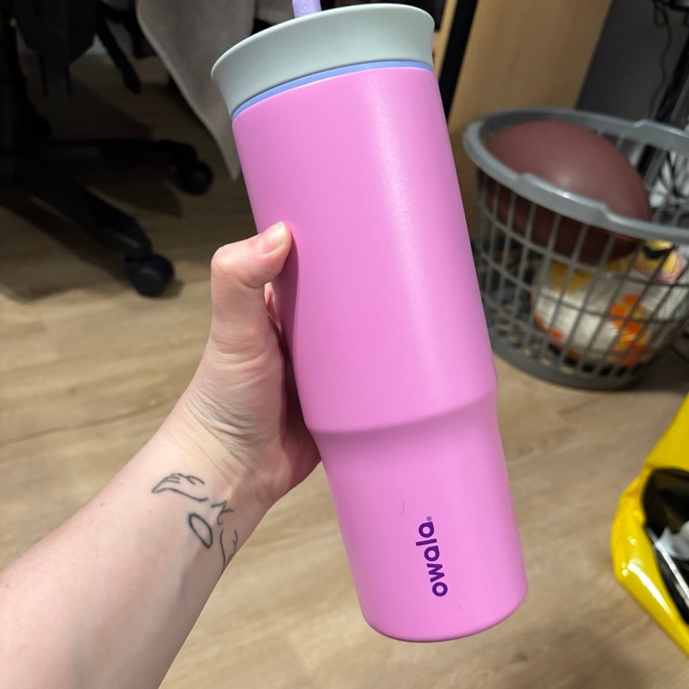 Owala Pink Tumbler